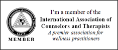 I’m a member of the International Association of Counselors and Therapists. A premier association for wellness practitioners